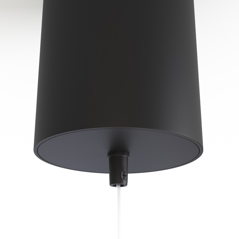 Candeeiro suspenso moderno "Roomba" 10W - CCT - Preto