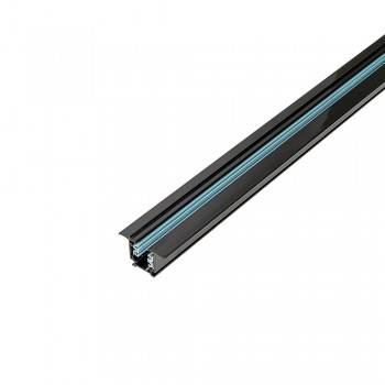 Carril trifásica encastrável para focos LED - barra 2 metros Carril trifásica encastrável para focos LED - barra 2 metros