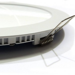 Placa downlight LED encastrável circular 20W