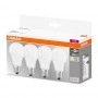 Pack poupança de 4 lâmpadas LED OSRAM E27 A60 8.5W Opal Pack poupança de 4 lâmpadas LED OSRAM E27 A60 8.5W Opal