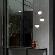 Candeeiro suspenso LED esférico "ASTRO" - 9W - Luz quente