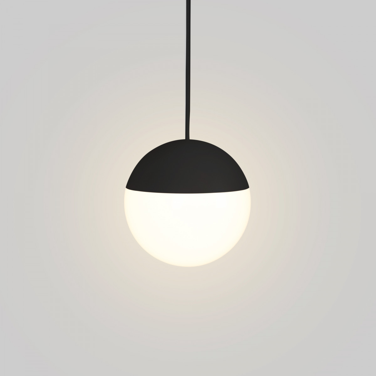 Candeeiro suspenso LED esférico "ASTRO" - 9W - Luz quente