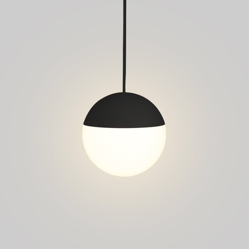 Candeeiro suspenso LED esférico "ASTRO" - 9W - Luz quente