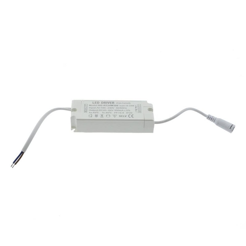 Placa downlight LED encastrável circular 25W