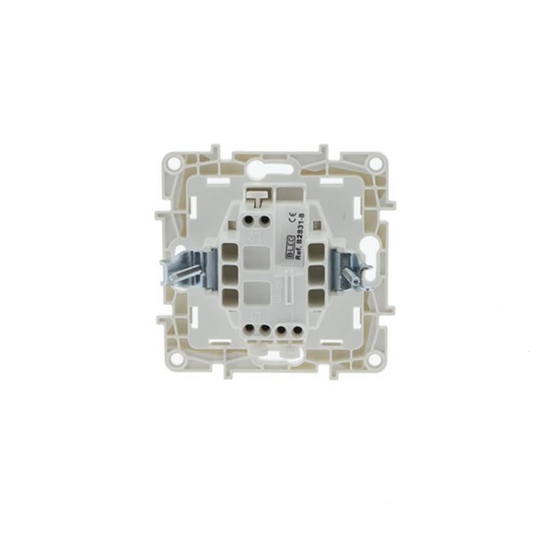 Mecanismo interruptor comutado simples encastrável de 1 via