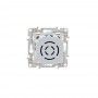 Mecanismo regulador rotativo 200W 230V encastrável Mecanismo regulador rotativo 200W 230V encastrável