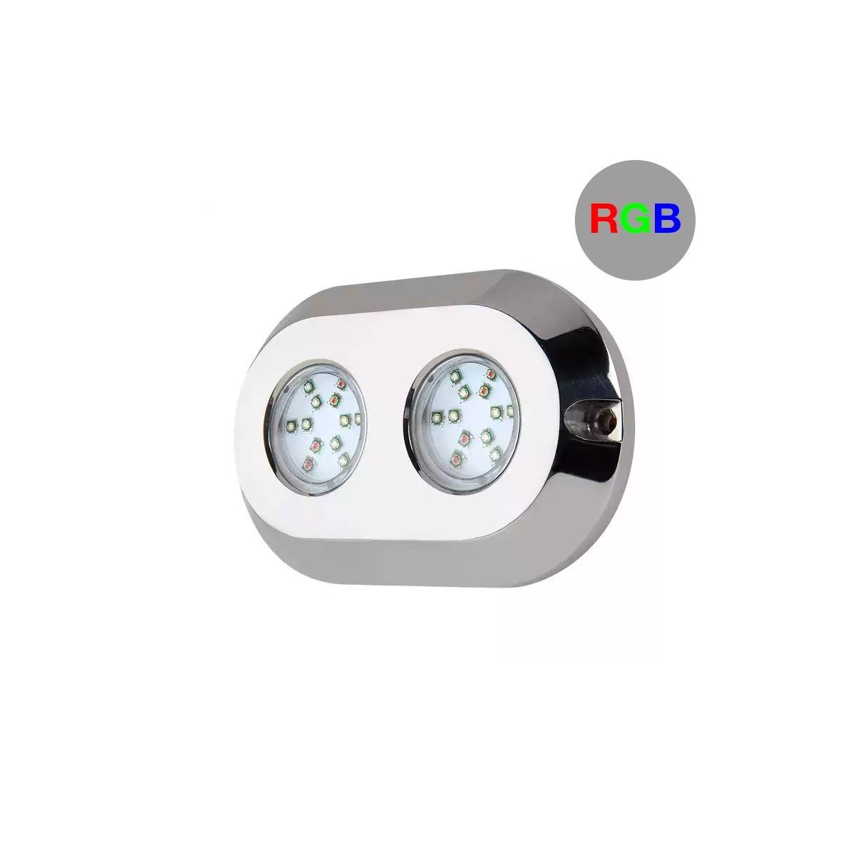 Luz LED RGB submersível para barcos
