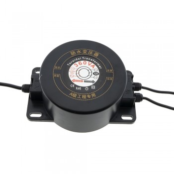 Transformador estanque 12V-AC 360W IP67 à prova de água Transformador estanque 12V-AC 360W IP67 à prova de água
