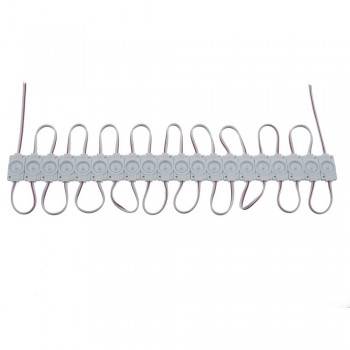 Sequência de 20 módulos LED para sinalização SMD2835 0.6W 12V 170° IP65 Sequência de 20 módulos LED para sinalização SMD2835 0.6W 12V 170° IP65