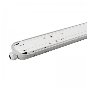 Luminária estanque LED integrado 40W 120cm 5200lm 130 LM/W IP65