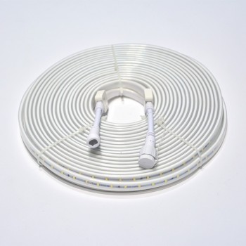 Fita de LED 230V branca impermeável IP65 Qualidade PREMIUM - Rolo 20m. Fita de LED 230V branca impermeável IP65 Qualidade PREMIUM - Rolo 20m.