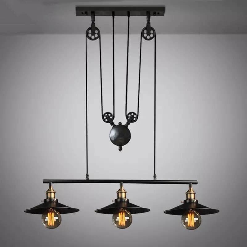 Candeeiro suspenso de roldanas “CLOCK WORK" Candeeiro suspenso de roldanas “CLOCK WORK"