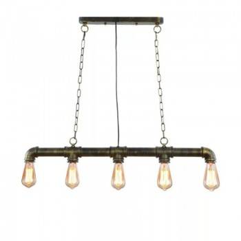 Candeeiro suspenso de tubos vintage "COOPER" Candeeiro suspenso de tubos vintage "COOPER"