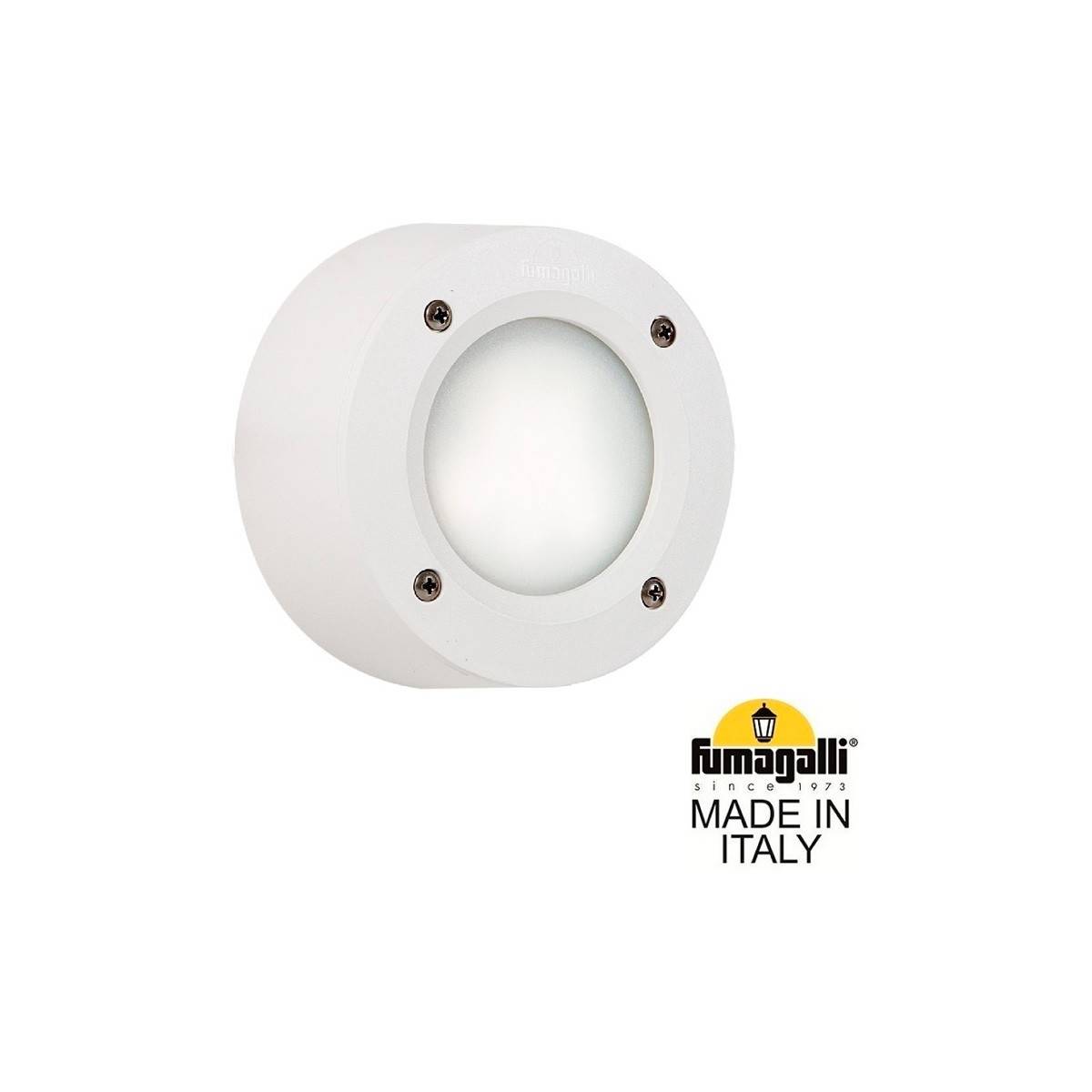 Baliza LED de superfície FUMAGALLI EXTRALETI 100 ROUND GX53 3W