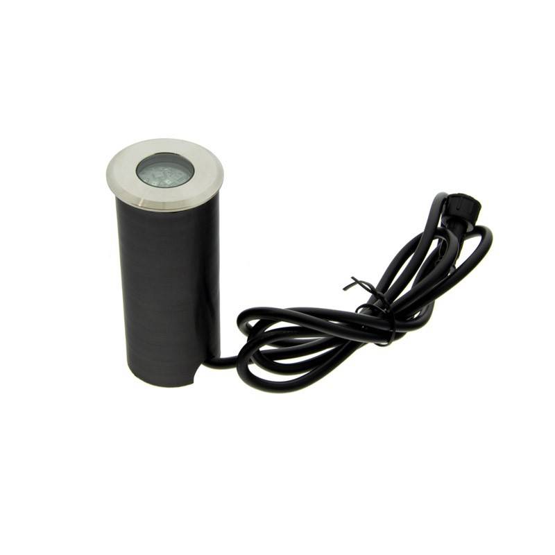 Foco LED de piso Iluminador de parede RGB 3W 12V IP67 Foco LED de piso Iluminador de parede RGB 3W 12V IP67