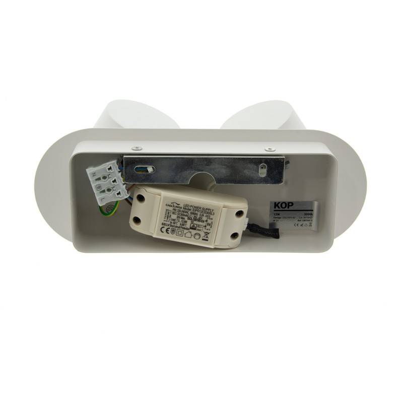 Aplique de parede LED "KOP-2" orientável 12W