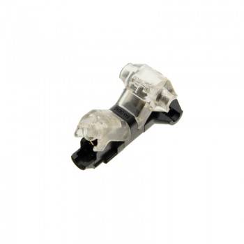 Conector T rápido para 1 cabo em paralelo - máx. 36V - 9A Conector T rápido para 1 cabo em paralelo - máx. 36V - 9A