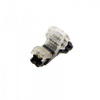 Conector em T rápido para 2 cabos em paralelo - máx. 36V - 9A Conector em T rápido para 2 cabos em paralelo - máx. 36V - 9A