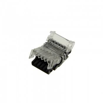 Conector rápido RGBW de 5 pinos - Fita a cabo PCB 12mm IP20 Máx. 24V Conector rápido RGBW de 5 pinos - Fita a cabo PCB 12mm IP20 Máx. 24V