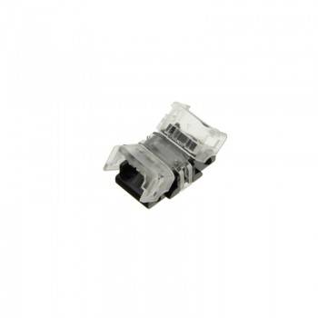 Conector rápido 2 pinos - União fita a fita PCB 8mm IP20 Máx. 24V Conector rápido 2 pinos - União fita a fita PCB 8mm IP20 Máx. 24V