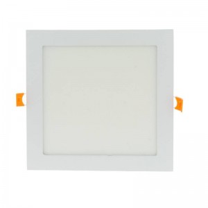 Placa downlight LED encastrável quadrada 18W - 5 anos de garantia