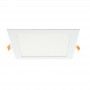 Placa downlight LED encastrável quadrada 18W - 5 anos de garantia Placa downlight LED encastrável quadrada 18W - 5 anos de garantia