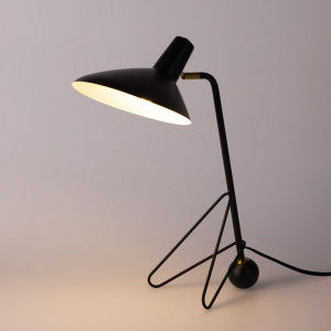 Lâmpada de mesa trípode de design "PALMIRA" - E27