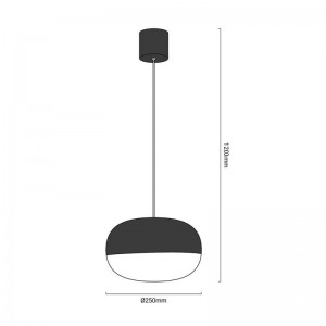 Candeeiro suspenso LED "HESTIA" 18W