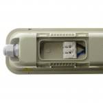 Luminária estanque LED integrado interconectável 120CM 36W 3000lm com sensor de presença IP65