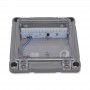 Baliza LED quadrada para superfície exterior "SILVER" 2W IP65 Baliza LED quadrada para superfície exterior "SILVER" 2W IP65