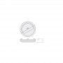 Baliza circular LED de superficie exterior "SILVER" 2W IP65 Baliza circular LED de superficie exterior "SILVER" 2W IP65