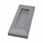 Baliza retangular LED para superfície exterior 1W IP65 Baliza retangular LED para superfície exterior 1W IP65