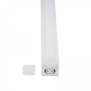 Luminária régua com tubo integrado LED T5 30cm 4W opalino