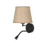 Aplique de parede para leitura e decoração