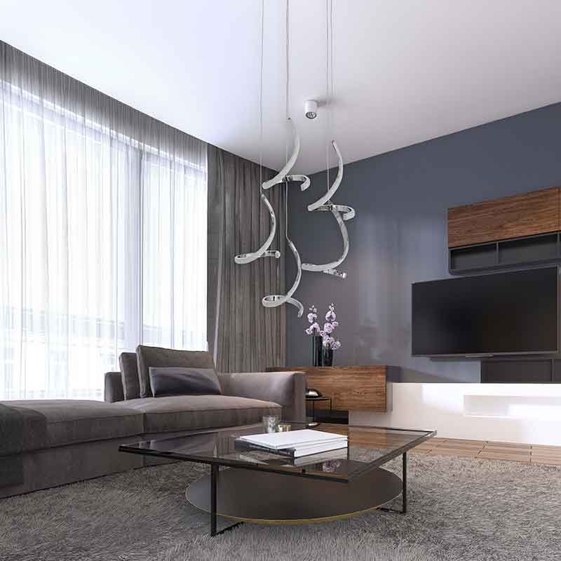 LUSTRE LED SUSPENSO 